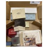 Ephemera, Jewelry Boxes, etc.