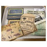 Vtg. Matchbook Holders, Guitar String