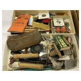 Eyeglasses, Straight Razors, Button Hooks, etc.