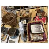 Figurine, Woven Basket, Building Blocks,