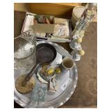 Postage Stamps, Aluminum Serving Tray,