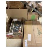 Magazines, Ephemera, Textiles, Dollies, Waste Can,