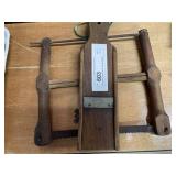 Primitive Bow Saw & Slaugh Board