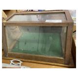 Oak Slant Lid Countertop Display