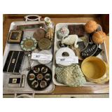 Advertising Tins, Tin Type Photo, Cigarette Case,