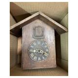 Early Wooden Cuckoo Clock