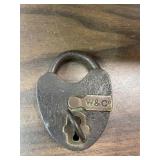 Early Iron Lock w/ Key