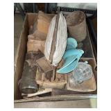 Bottles, Berry Baskets, Tin Tray, Planter,