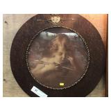 Late 19th Century Framed Portrait of Cupid