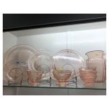 Pink Depression Dishes