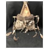 Contemporary Native American Wall Pocket