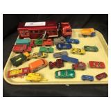 Assorted Matchbox and Buddy L Diecast Toy Vehicles
