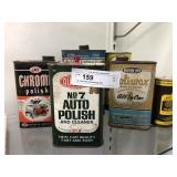 6 Assorted Advertising Tins