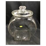 Planters Peanuts Glass Canister