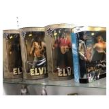 4 Elvis Presley Dolls