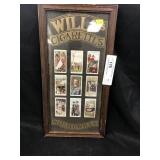 Framed Wills Cigarette Cards
