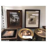 7 Early Framed Cupid Prints
