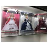 3 Assorted Barbie Dolls