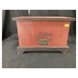 Contemporary Grain Painted Miniature Chest