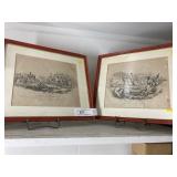 2 Late 19th Century Engravings