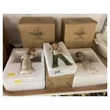 3 Willow Tree Figurines