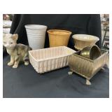 Assorted Pottery Planters