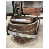 Early Wooden Wash Bucket