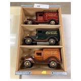 Wooden Coca Cola Truck Display