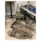 Primitive Wooden Wagon