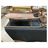 Primitive Wooden Sled