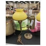 Early Brass Desk Light