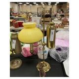 Early Brass Desk Light