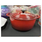 Lecreuset Cast Iron Enamel Stock Pot