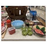 Magazine Rack, Serving Bowl, Satellite Radio