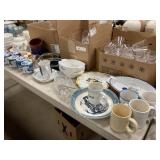 Stemware, Serving Dishes, Water Pitchers