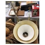 2 Brass Table Lights