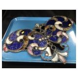 Antique Stained Glass Panel