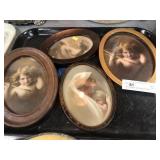 4 Framed Late 19th Century Portraits