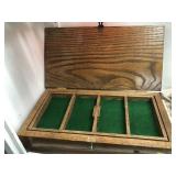 Oak Hinge Top Box