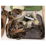 Feather Decorated Birds