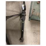 Late 19th Century Iron Gate Post