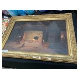 Early Unsigned Oil on Canvas