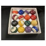 Vintage Billiards Balls