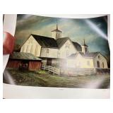 12 Wayne Fettro Star Barn Prints