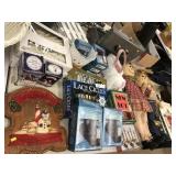 Scare Crows, Christmas Lights, Basket