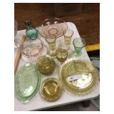 Assorted Depression Glass