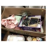 Vintage Buttons, Dish Towels, Textiles