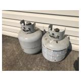 (2) 15 lb Propane Bottles