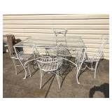 4 Pc. Metal Patio Set