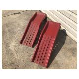 (2) Metal Car Ramps